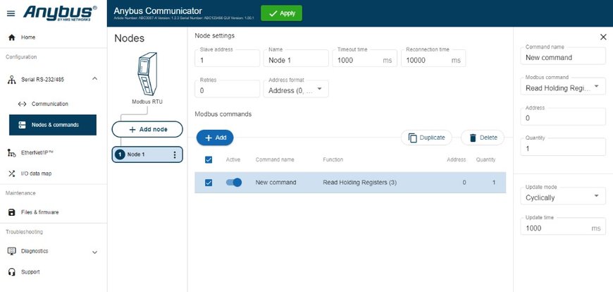 HMS unveils the second generation Anybus Communicator – connecting devices and machines into the future